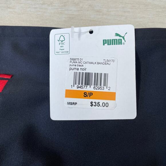 NEW PUMA MC CATWALK BANDEAU TOP SZ SMALL WOMENS! - 0219 - Picture 2 of 4